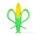 Silicone Finger Brush Baby Corn Suction Cup Teether Baby Silicone Training Toothbrush Supplier